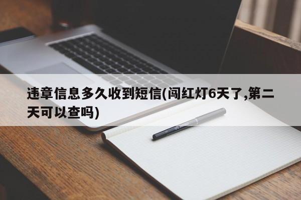 违章信息多久收到短信(闯红灯6天了,第二天可以查吗)